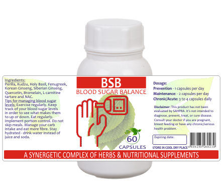 BSB-Blood Sugar Balance