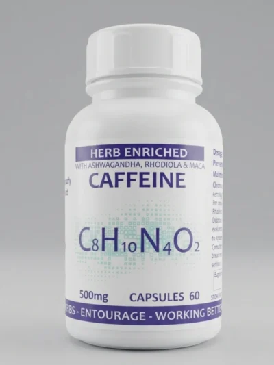 Caffeine-Herb-Enriched