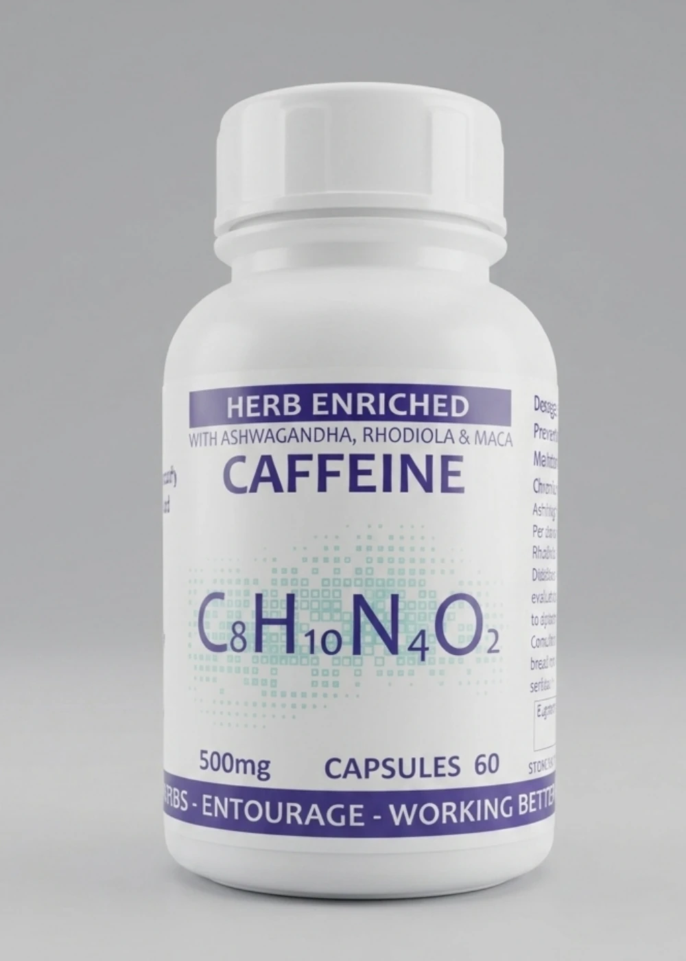 Caffeine-Herb-Enriched